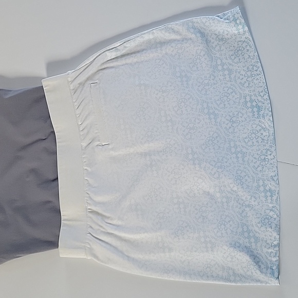 Pebble Beach Dry Lux Pull On Pastel Ombre Golf Tennis Apperal Skirt Skort - Picture 8 of 15
